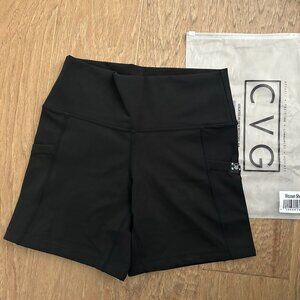 New CVG shorts black 5" Size small